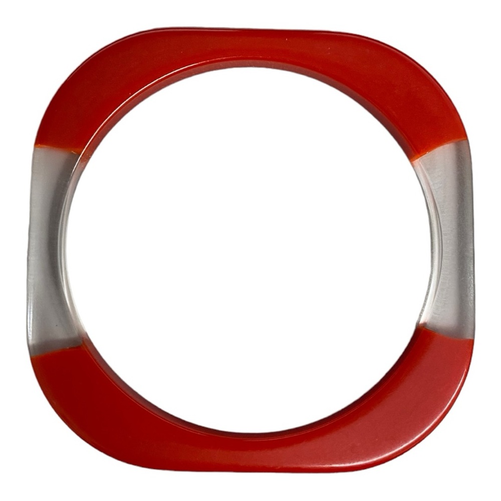 Vintage Square Rounded Edges Bangle Bracelets Lot… - image 7